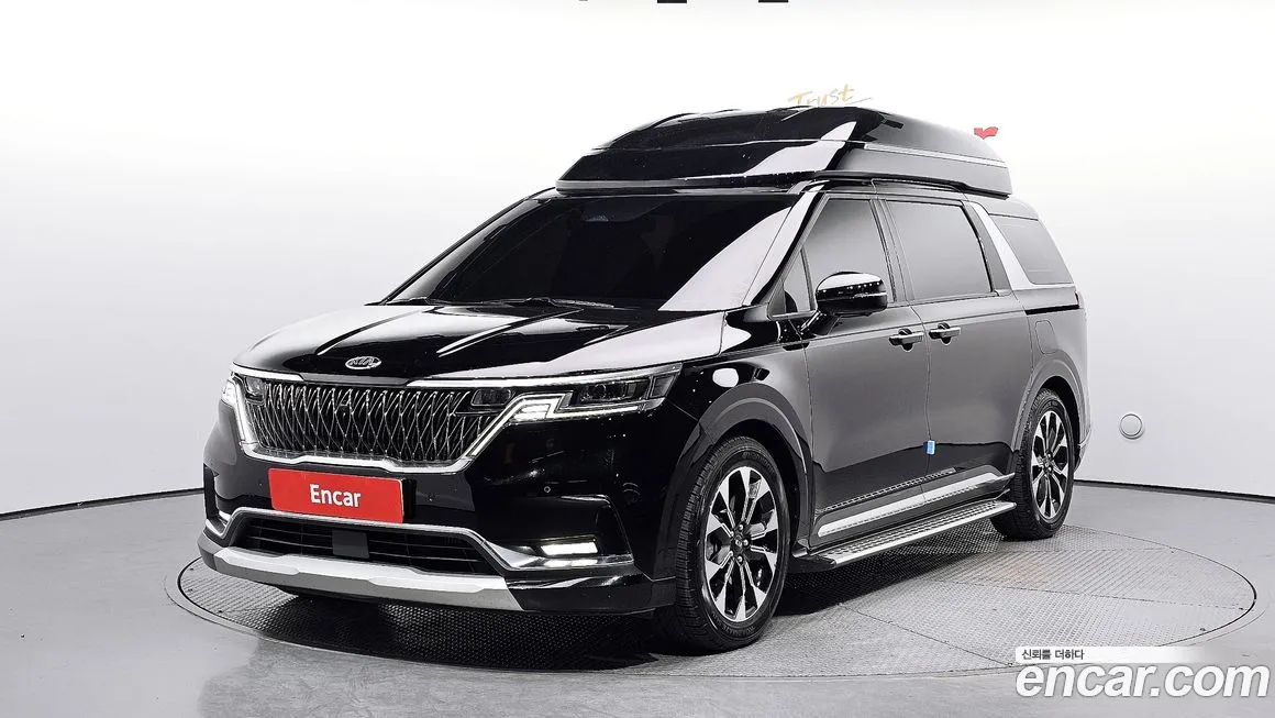 Kia Carnival 4th generation 2021 Черный из Кореи
