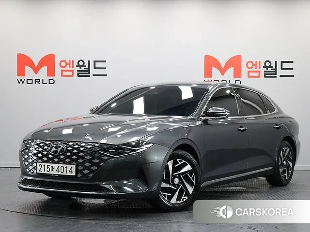 Hyundai The New Grandeur IG Hybrid 2022 Серый из Кореи