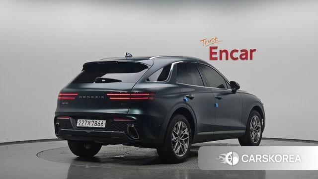 Genesis GV70 2022 Темно-зеленый из Кореи