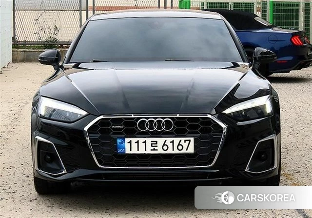Audi A5 (F5) 2023 Черный из Кореи