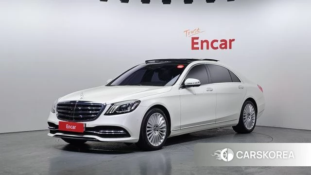 Mercedes-Benz S-Class W222 2019 Белый из Кореи