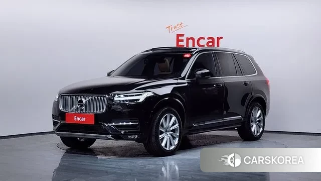 Volvo XC90 second Generation 2018 Черный из Кореи