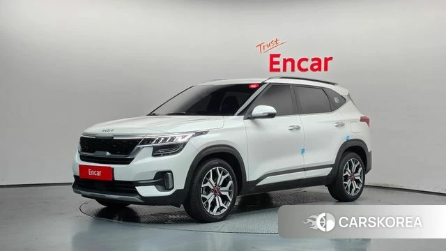 Kia Seltos 2022 Белый из Кореи