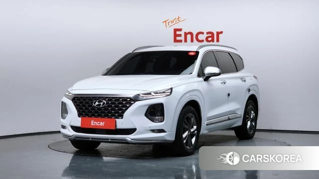 Hyundai Santa Fe TM 2018 Белый из Кореи