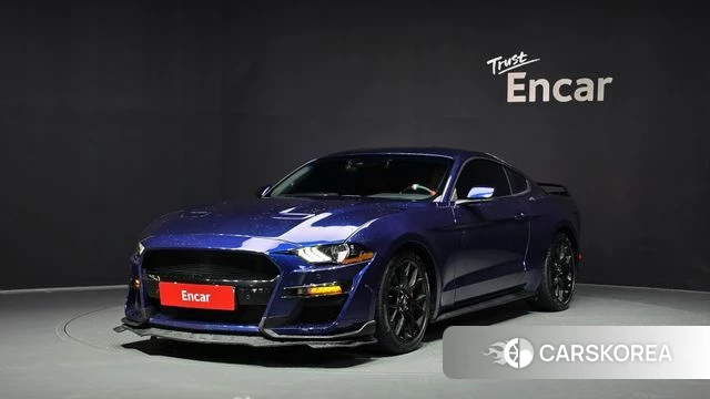 Ford Mustang 2019 Синий из Кореи