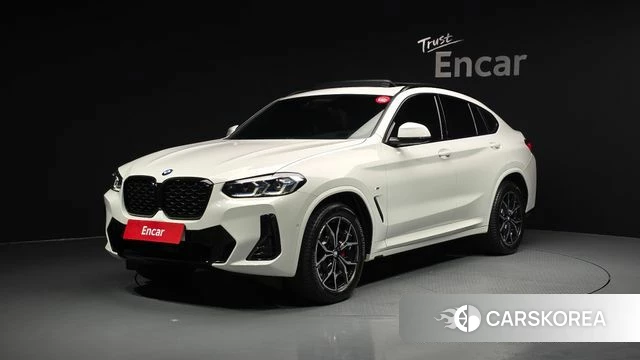 BMW X4 (G02) 2022 Белый из Кореи