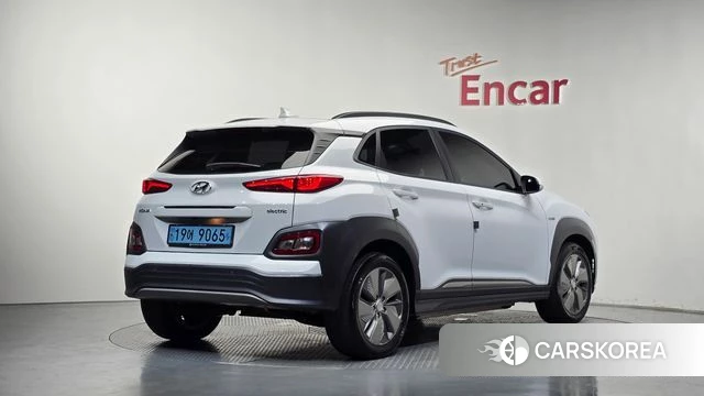 Hyundai Kona Electric 2019 Белый из Кореи