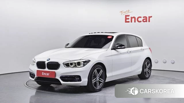 BMW 1 Series (F20) 2019 Белый из Кореи