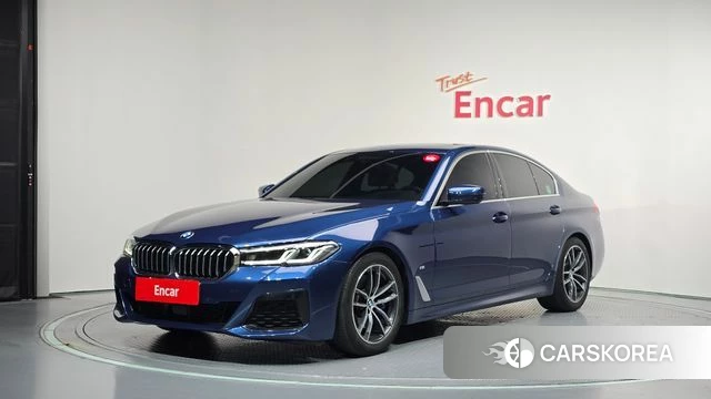 BMW 5 Series (G30) 2020 Синий из Кореи