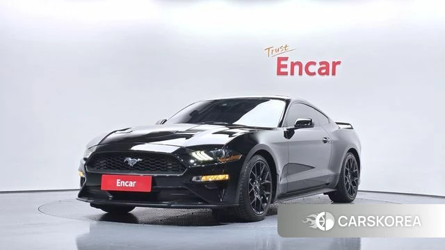 Ford Mustang 2019 Черный из Кореи