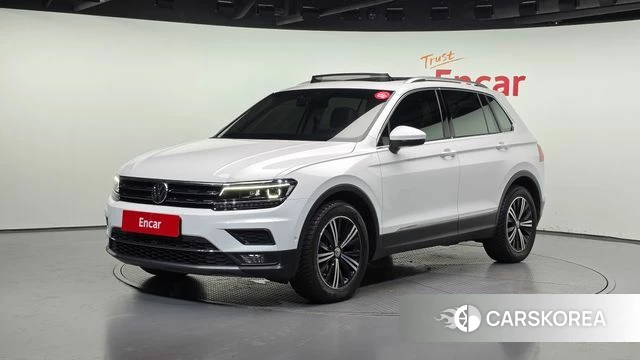 Volkswagen Tiguan second Generation 2020 Белый из Кореи