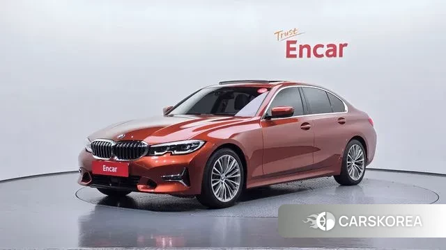 BMW 3 Series (G20) 2021 Оранжевый из Кореи
