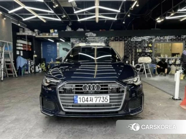 Audi A6 (C8) 2020 Синий из Кореи