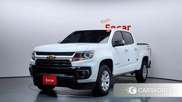 Chevrolet (GM Daewoo) Real New Colorado 2021 Белый из Кореи