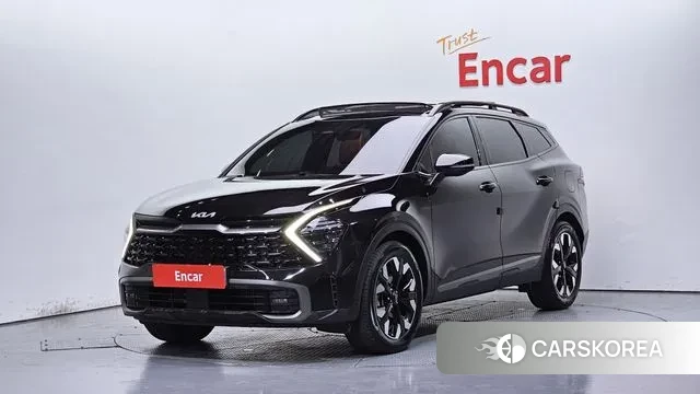Kia Sportage 5th Generation 2021 Черный из Кореи