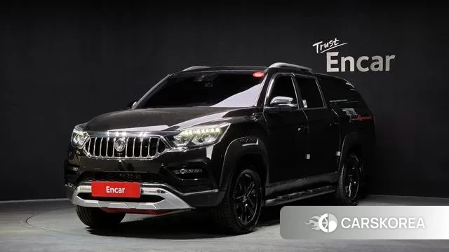 Ssangyong Rexton Sports Cannes 2021 Черный из Кореи