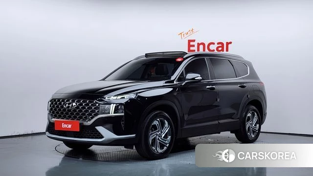Hyundai The New Santa Fe 2023 Черный из Кореи
