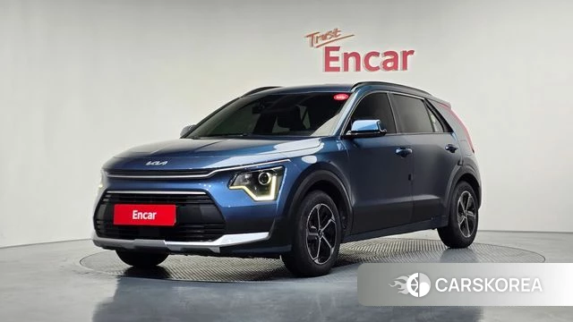Kia Di Ol Nu Niro 2022 Синий из Кореи
