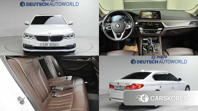 BMW 5 Series (G30) 2019 Черный из Кореи
