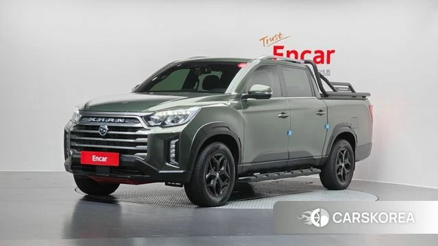 Ssangyong The New Rexton Sports Cannes 2021 Зеленый из Кореи