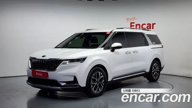 Kia Carnival 4th generation 2021 Белый из Кореи