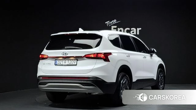 Hyundai The New Santa Fe 2023 Белый из Кореи