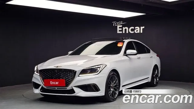 Genesis G80 2018 Белый из Кореи