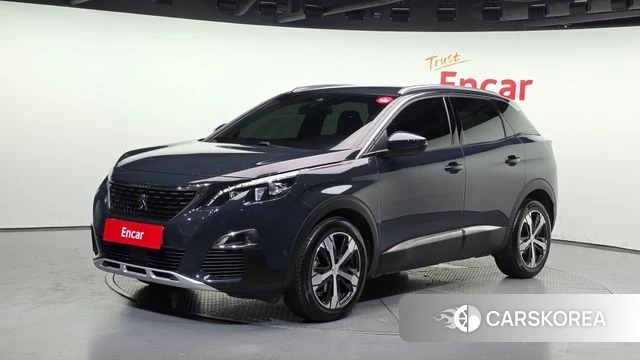 Peugeot 3008 second generation 2018 Синий из Кореи