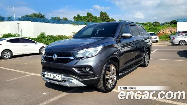Ssangyong Rexton Sports 2018 Серый из Кореи