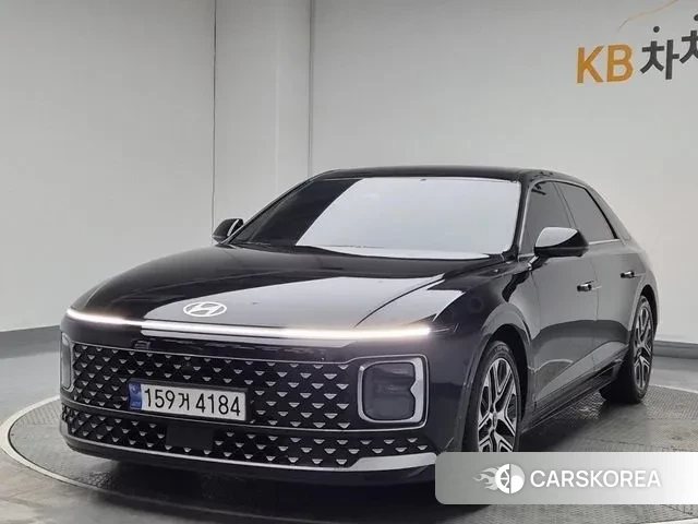 Hyundai Grandeur Hybrid (GN7) 2023 Черный из Кореи