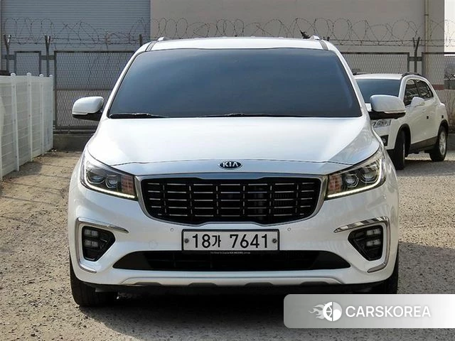 Kia The New Carnival 2018 Белый из Кореи