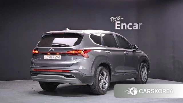 Hyundai The New Santa Fe 2021 Серый из Кореи