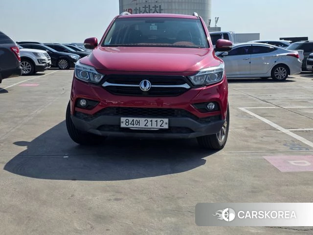 Ssangyong Rexton Sports 2018 Красный из Кореи