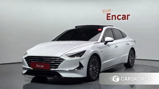 Hyundai Sonata Hybrid (DN8) 2019 Белый из Кореи