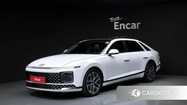 Hyundai Grandeur (GN7) 2023 Белый из Кореи