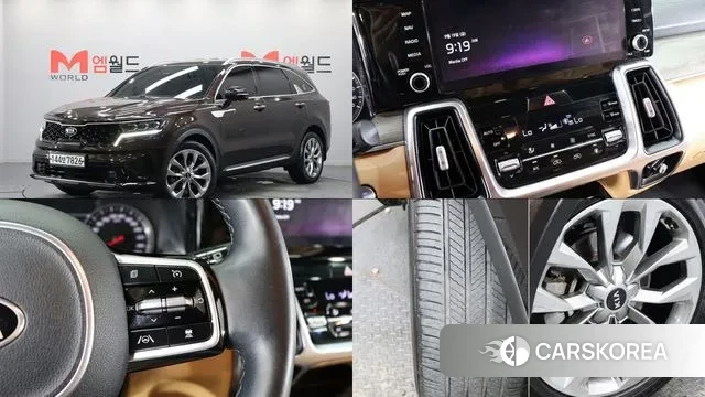 Kia Sorento 4th Generation 2020 Коричневый из Кореи