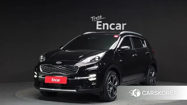 Kia Sportage The Bold 2021 Черный из Кореи