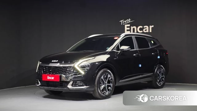 Kia Sportage 5th Generation Hybrid 2023 Черный из Кореи