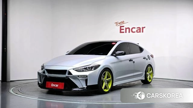 Hyundai Avante AD 2018 Серебряный из Кореи