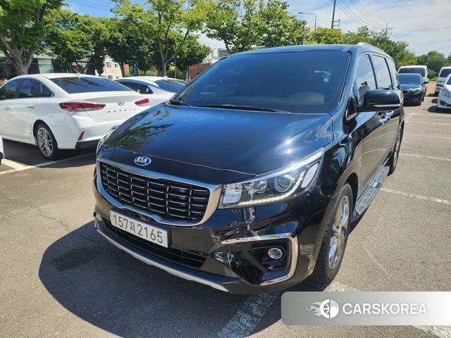 Kia The New Carnival 2018 Черный из Кореи