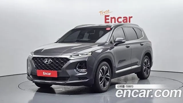 Hyundai Santa Fe TM 2018 Серый из Кореи