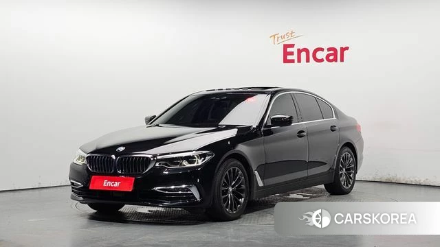 BMW 5 Series (G30) 2019 Черный из Кореи