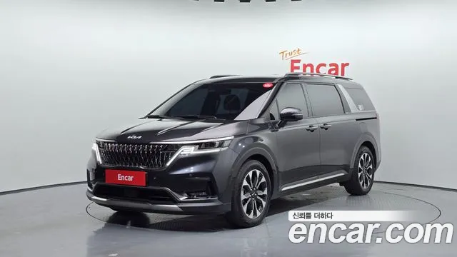 Kia Carnival 4th generation 2023 Серый из Кореи