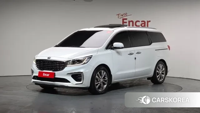 Kia The New Carnival 2019 Белый из Кореи