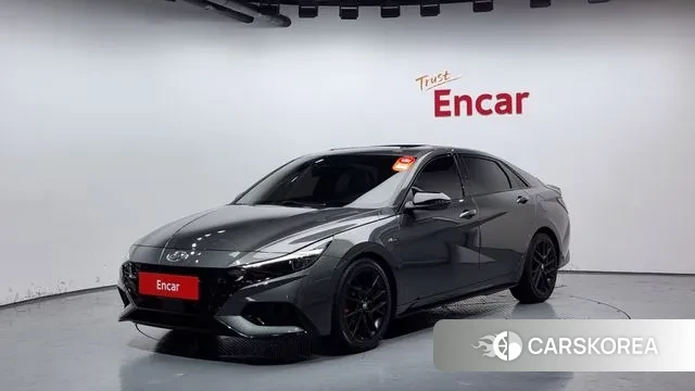 Hyundai Avante (CN7) 2020 Серый из Кореи