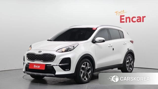 Kia Sportage The Bold 2019 Белый из Кореи