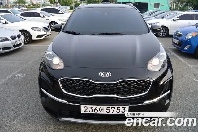 Kia Sportage The Bold 2021 Черный из Кореи