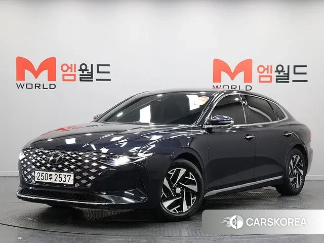 Hyundai The New Grandeur IG Hybrid 2020 Синий из Кореи