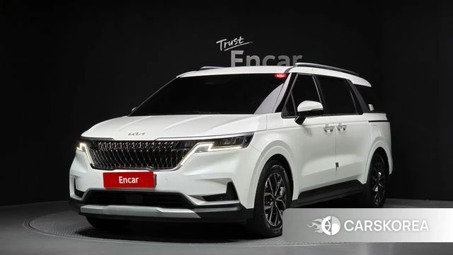 Kia Carnival 4th generation 2023 Белый из Кореи