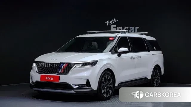 Kia Carnival 4th generation 2021 Белый из Кореи